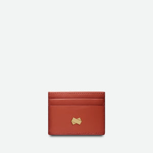 Porte Carte Cuir Rouge