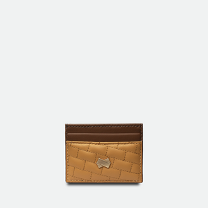 Porte Carte En Cuir Marron