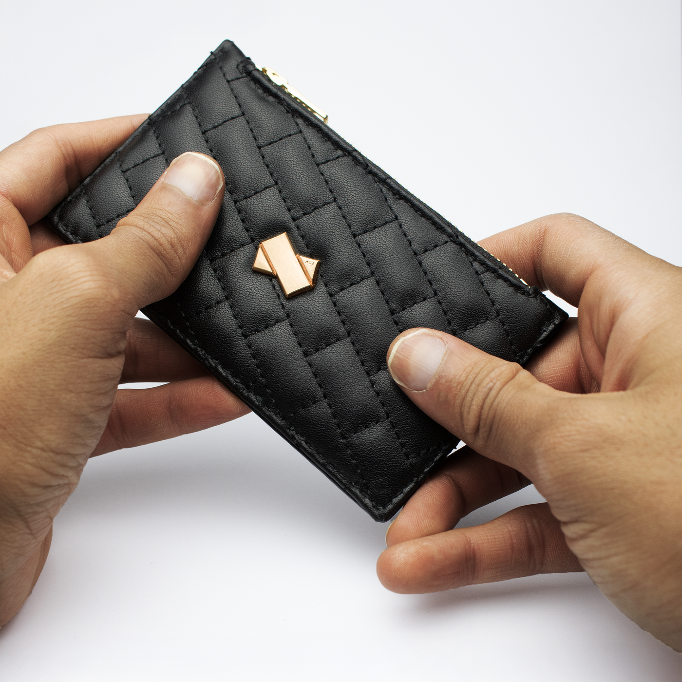 Porte Carte Noir Femme